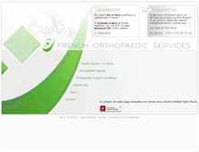 Tablet Screenshot of french-orthopaedic.co.uk